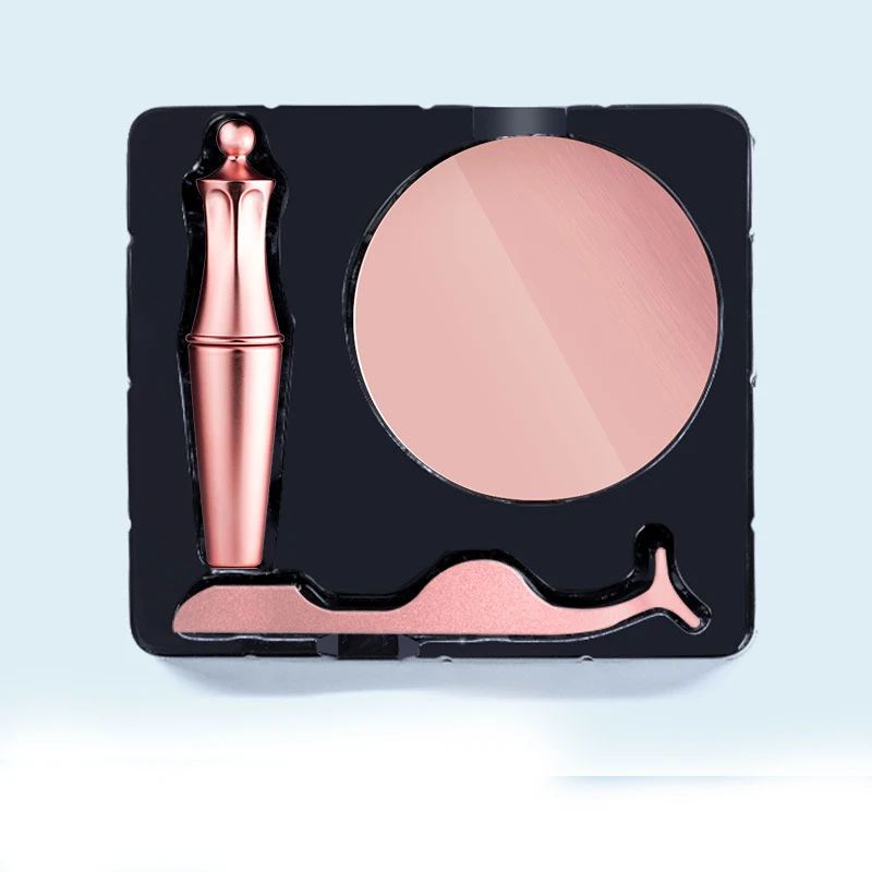 Новые магнитные накладные ресницы без клея полный глаз 5 магнит жидкая подводка