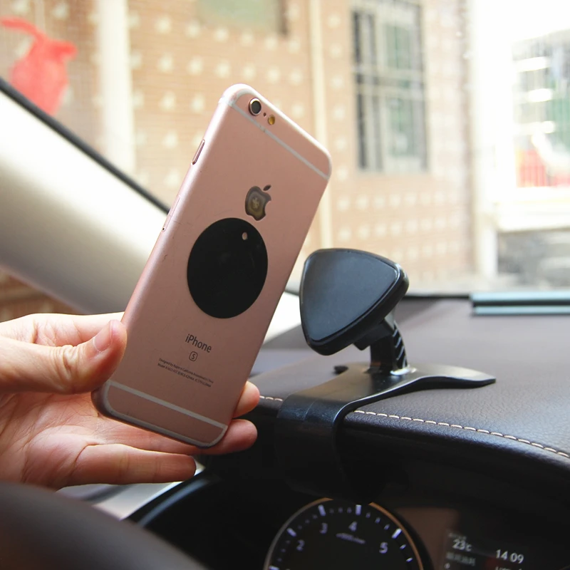 Автомобильный магнитный держатель для телефона, с поворотом на 360 градусов
