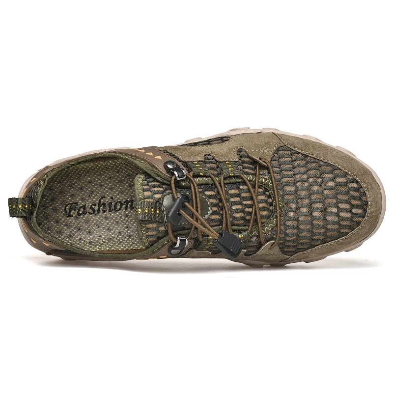 2019 Fashion Outdoor Sneakers Men Light Breathable Climbing Shoes Summer Trekking Wading Trail Water Plus Size 39-45 | Обувь