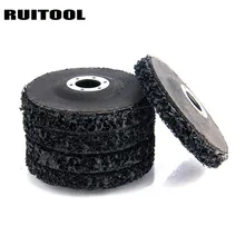 RUITOOL 115*22 мм полиуретановая полоса, полировочные диски, металлический шлифовальный круг, угловая шлифовальная машина, диск для удаления ржавчины металла