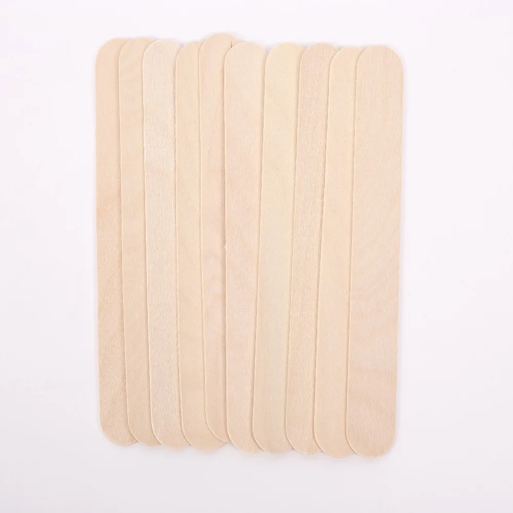 

50PCS Tattoo Tools Wooden Permanent Makeup Tongue Depressor Disposable Tattoo Body Hair Removal Stick Tongue Depressor