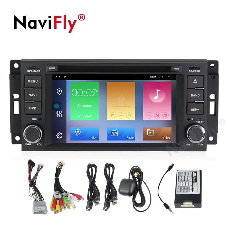 Android 9 1/8 1 автомобильный dvd плеер радио gps навигации для Jeep Cherokee 2009 2008 2010 Wrangler Dodge