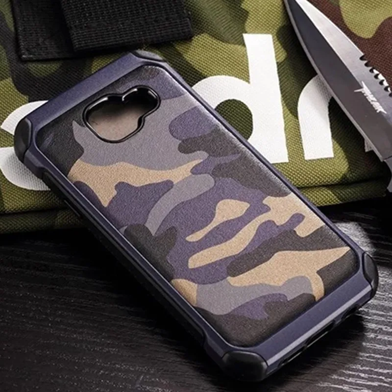 Army Camo Camouflage Pattern Phone Case For Samsung Galaxy A9 A7 A6 A8 Plus 2018 A750 A3 A5 2017 A9S pro Armor |