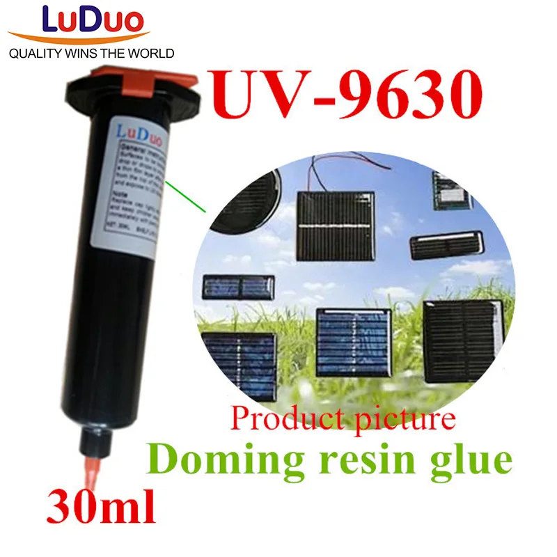 DIY UV 9630 УФ куполообразная Смола мягкая 30 мл клейкая Жидкость оптический
