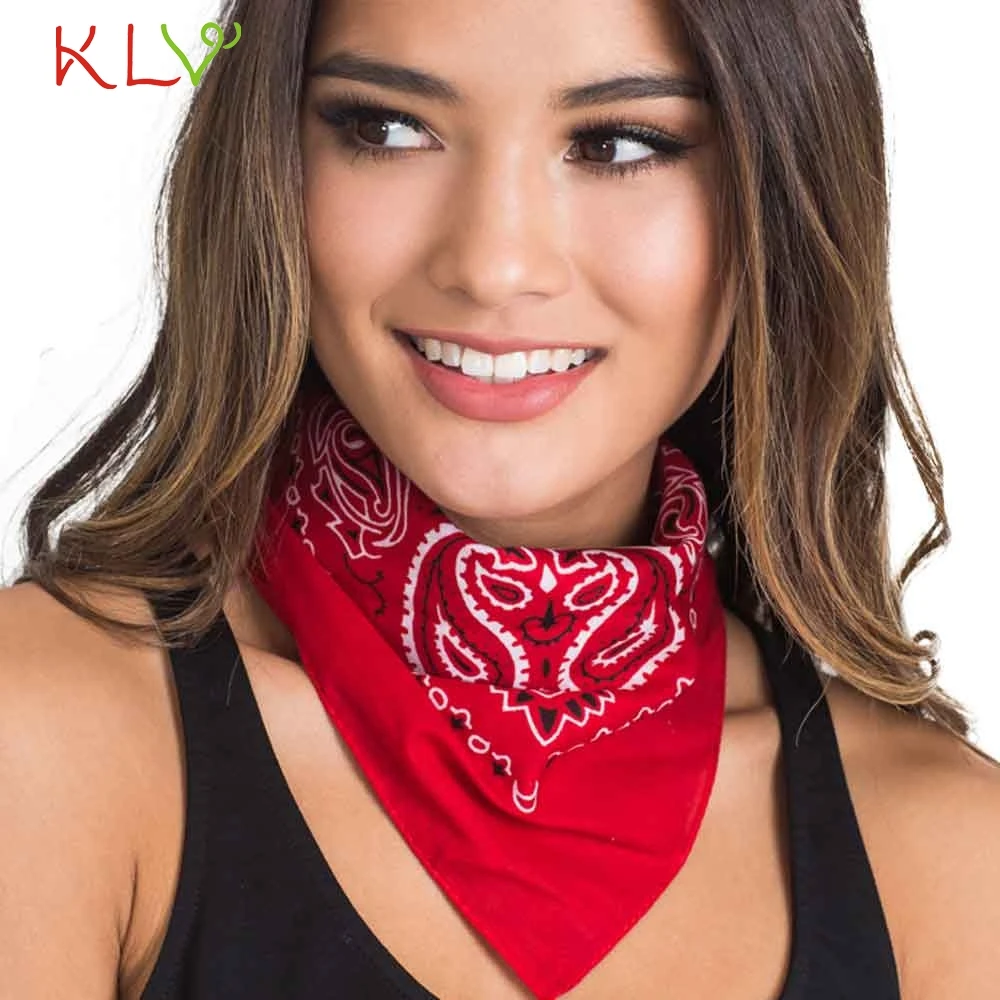 Женский шарф SIF бандана с квадратной головкой 802 | Аксессуары для одежды