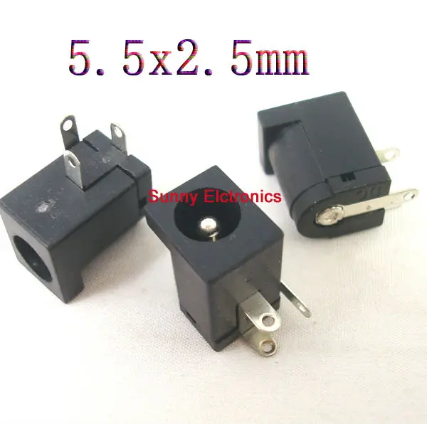 Большая скидка! Оптовая продажа 500 шт. блок питания постоянного тока гнездо 5 5x2 мм