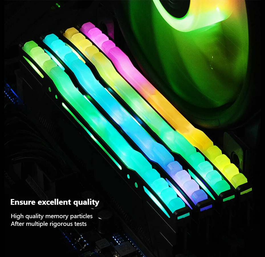 Kllisre DDR4 RGB 8 Гб оперативной памяти 2400 МГц 2666 dimm для настольных | Компьютеры и офис