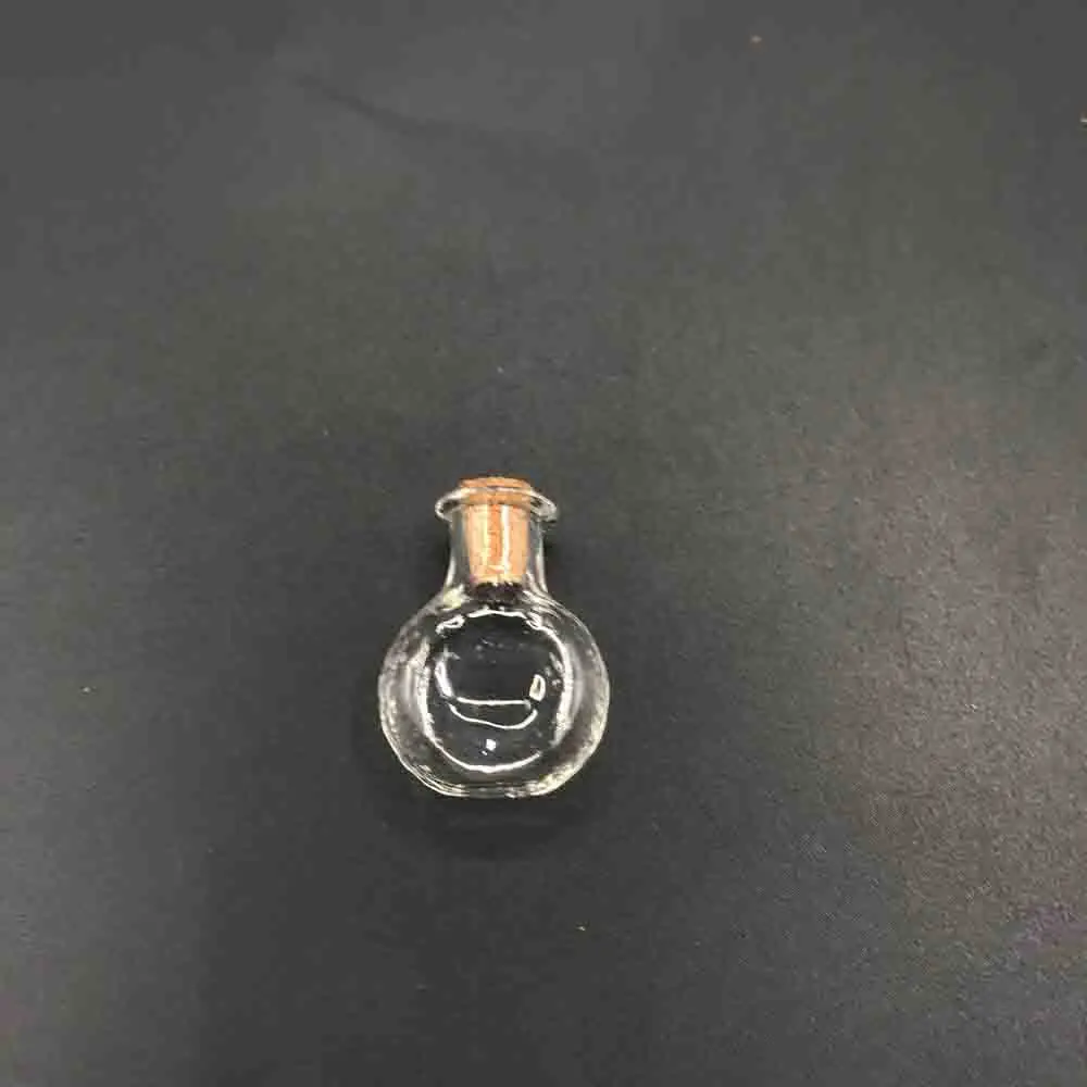 Смешанный цвет Мини плоская форма DIY Стекло желаний плавающая бутылка с пробкой пробка стекло сообщение флакон баночки контейнер Свадебный декор 20шт