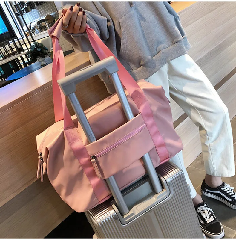 Sports Gym Fitness Dry Wet Separation Yoga Bag Travel Handbags For Shoes Women the Shoulder Sac De Sport Luggage Duffle XA965WD
