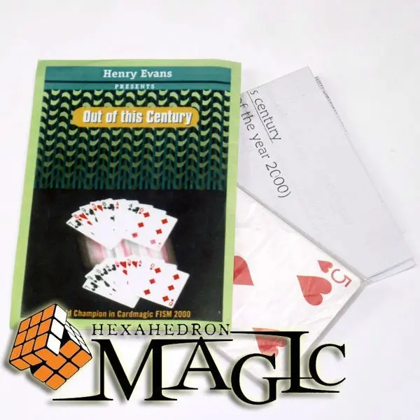 

out of this century Henry Evans /close-up CARD magic trick / wholesale