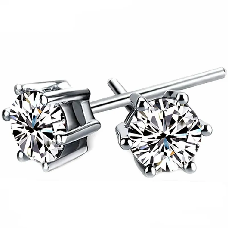SHDEDE CZ Кристалл от Swarovski серьги гвоздики для женщин любовника Рождественский подарок модные юбилейные украшения аксессуары+* WHB102