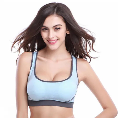 New Women Yoga Bra Top Fitness Seamless Racerback Padded Sports Tank | Спорт и развлечения