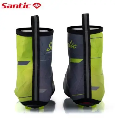 Santic Men Cycling Shoes Cover Windproof Reflective Protector Road MTB Bike Bicycle Overshoes EUR 39-42 W8C09082 |