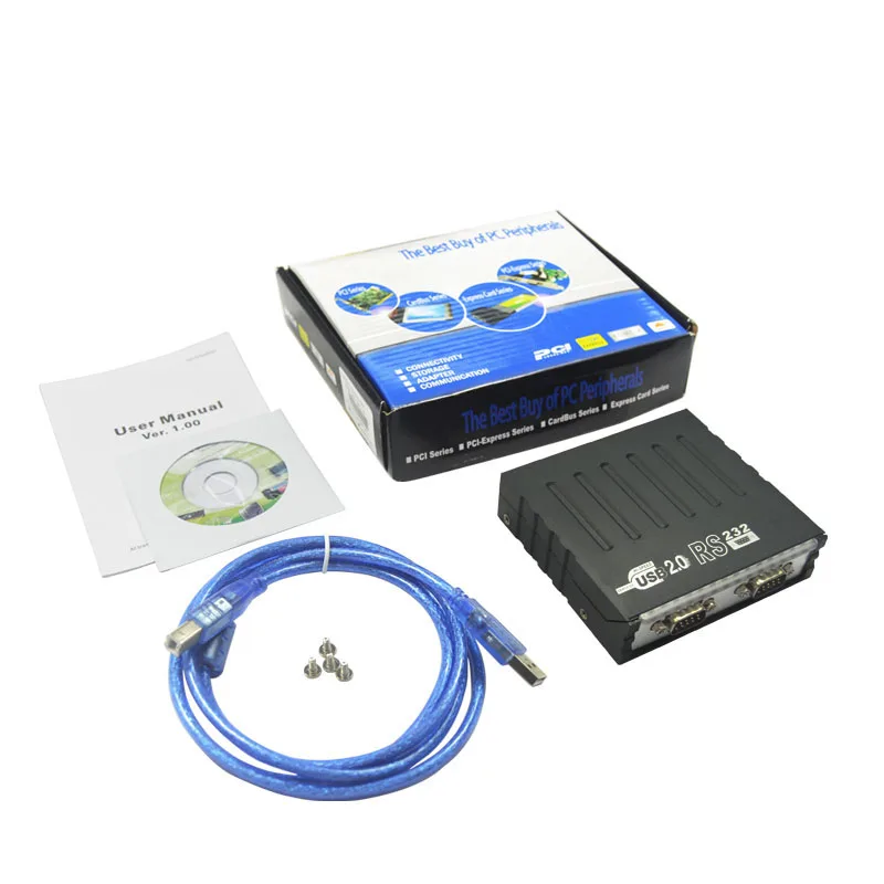USB на 4 порта RS232 последовательный конвертер адаптер/RS232 концентратора поддержка