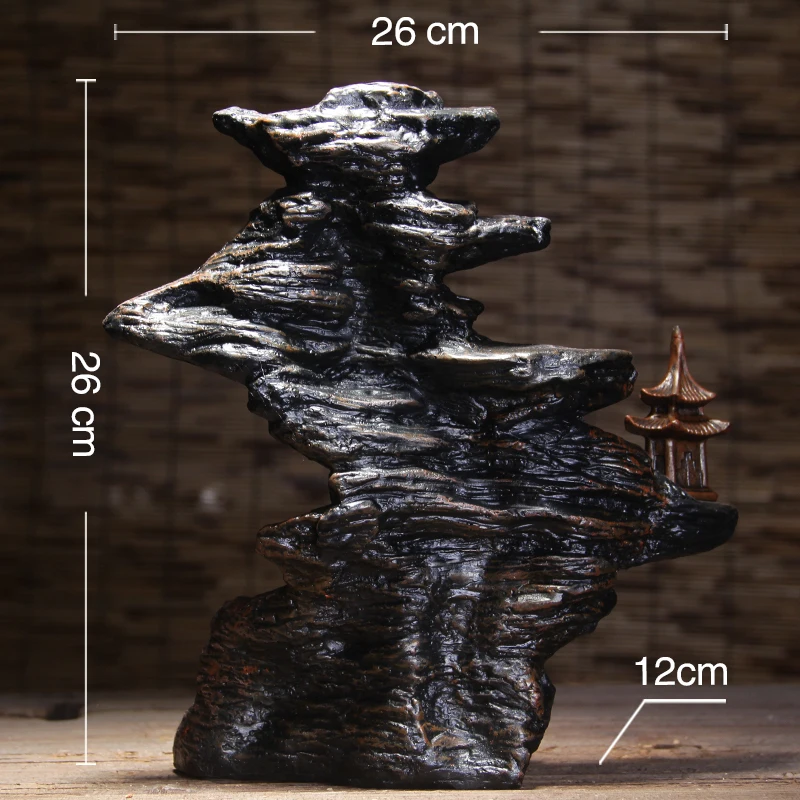 Креативная горелка для благовоний Rockery уникальные Ремесла водопад дымовая