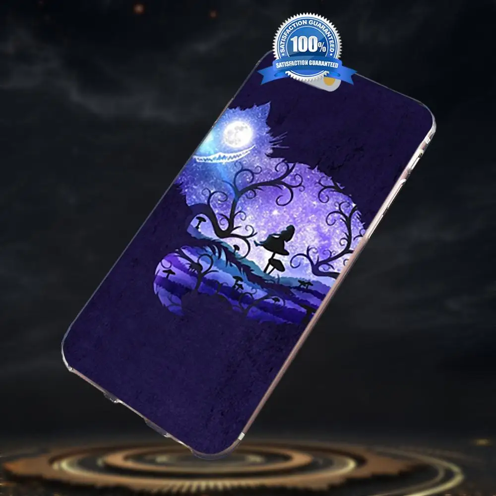 Алиса в стране чудес Mad Hatter для Apple iPhone X 4 4S 5 5C SE 6 6S 7 8 Plus Galaxy A3 A5 J1 J2 J3 J5 J7 2017 милый
