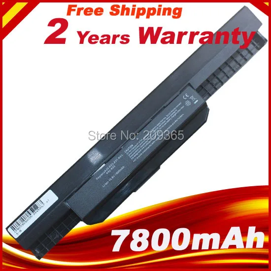 7800 мАч батарея для ноутбука Asus A32 K53 A42 A53JQ A53JR A53JT A53JU A53S A53SD A53SJ A53SV A53T A53TA A53U|battery for