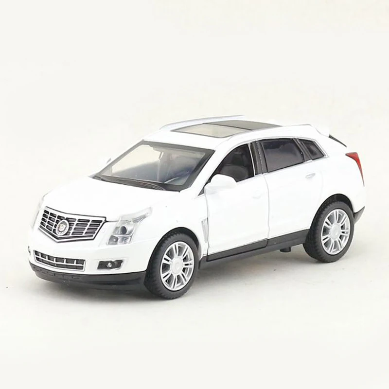 Модель автомобиля HOMMAT в масштабе 1:32 Cadillac SRX SUV модель Литые и игрушечные