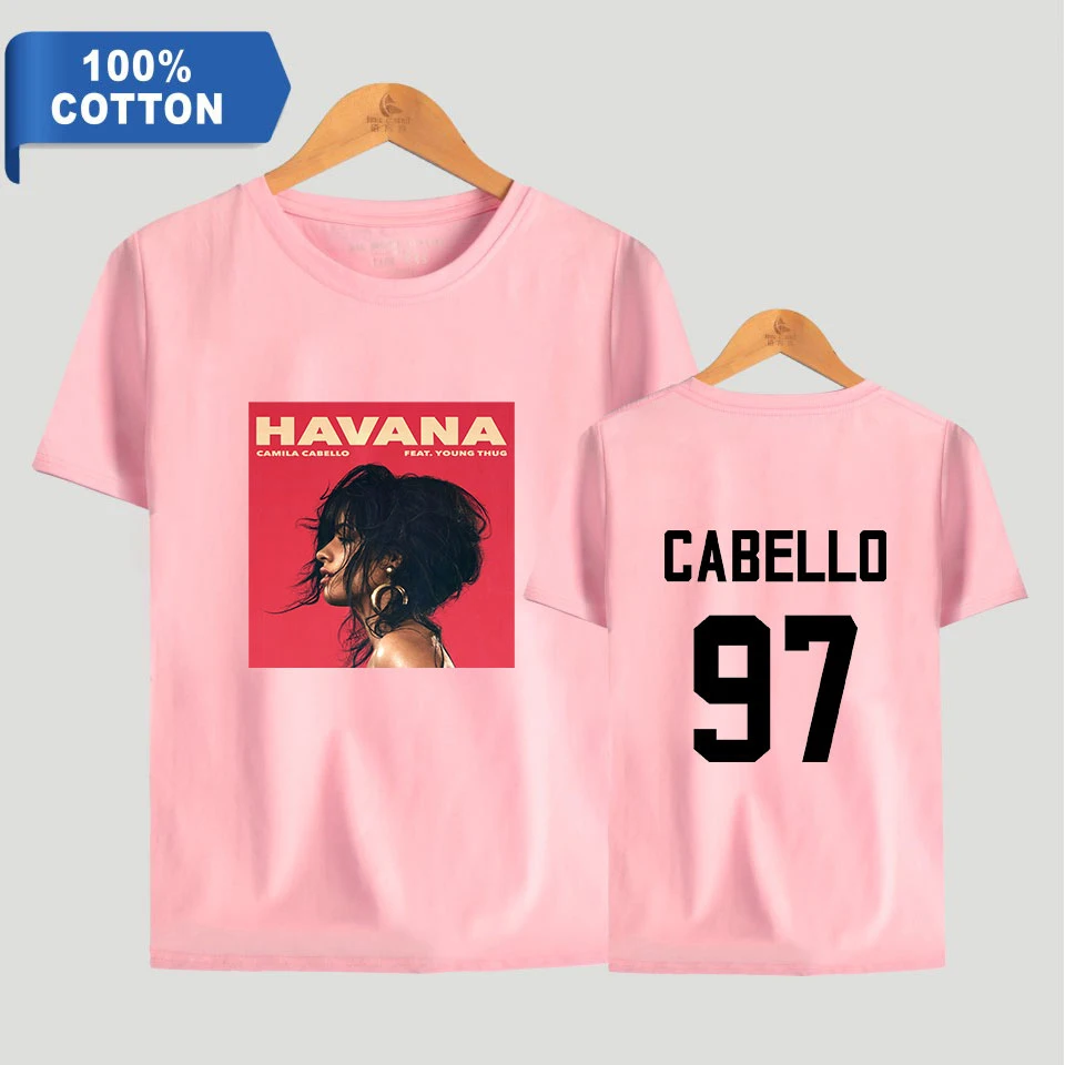 Камила Cabello никогда не будет один и тот же тур 100% хлопковая футболка для мужчин