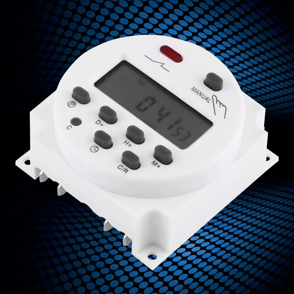 CN101A 24V-220V LCD Digital Weekly Programmable Power Timer Time Relay Switch im | Обустройство дома