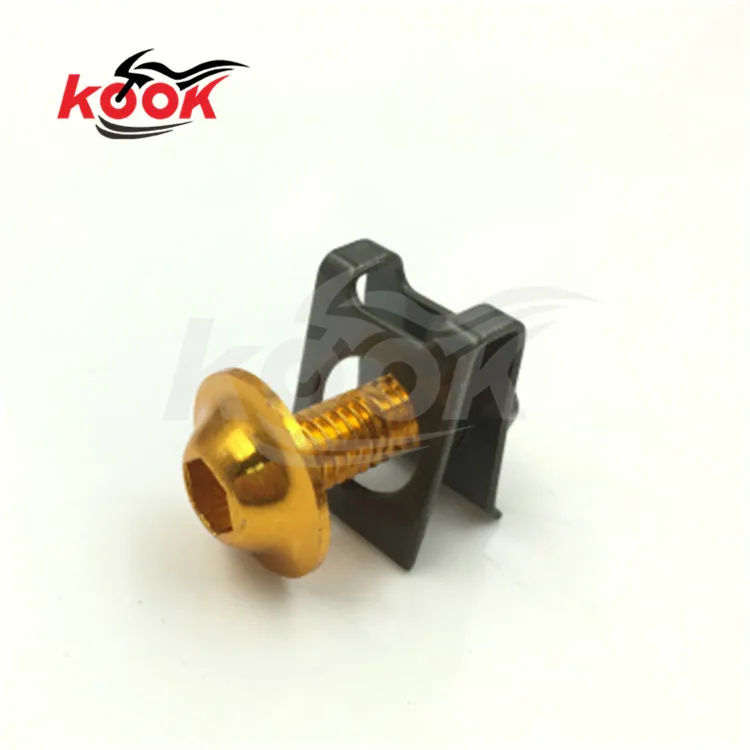 

12 PCS/set universal Windshield Screws Motorcycle Accessories Windscreen Bolts Kit motocross ATV Off-road moto dirt pit bike