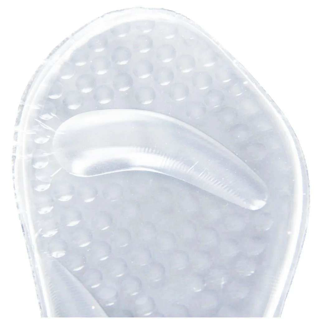 Прозрачные силиконовые стельки для массажа 1 пара магнитотерапии против