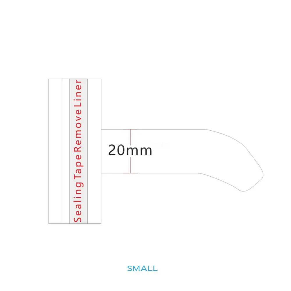 Small(20mm) Easyinsmile Стоматологический СВЕТОДИОДНЫЙ светильник, направляющий защитные рукава, одноразовые 200 шт. в коробке, пластиковые чехлы - Цвет: Small(20mm)