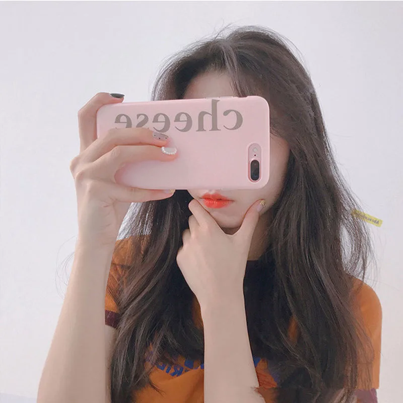 Pink Cheese X Apple6 plus iPhone7plus/8/6s Anti-fall Mobile Shell | Мобильные телефоны и аксессуары