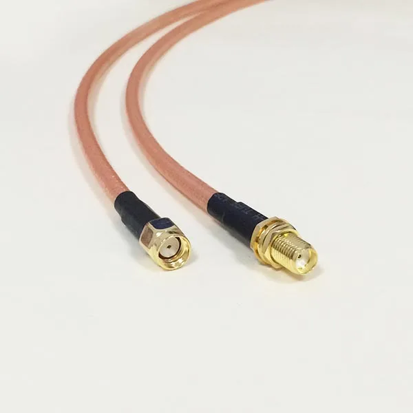 Модемный коаксиальный кабель RP-SMA Штекерный разъем Переключатель SMA Гнездовой RG142