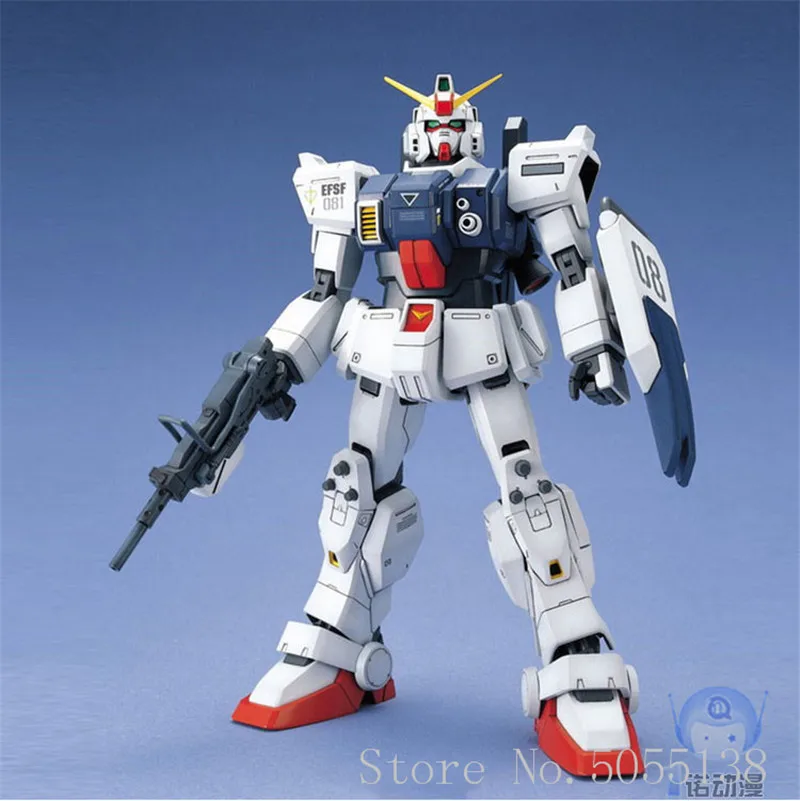 Модель Bandai Gundam в наличии сборе 76371 мг 1/100 RX 79[G] строительная модель искусственная