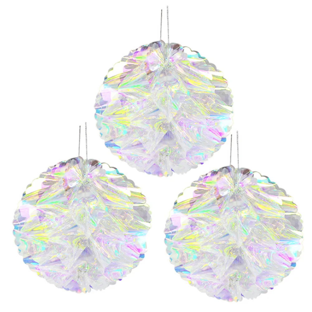 3 шт./компл. градиентные соты переливающиеся украшения Пластиковые вечерние
