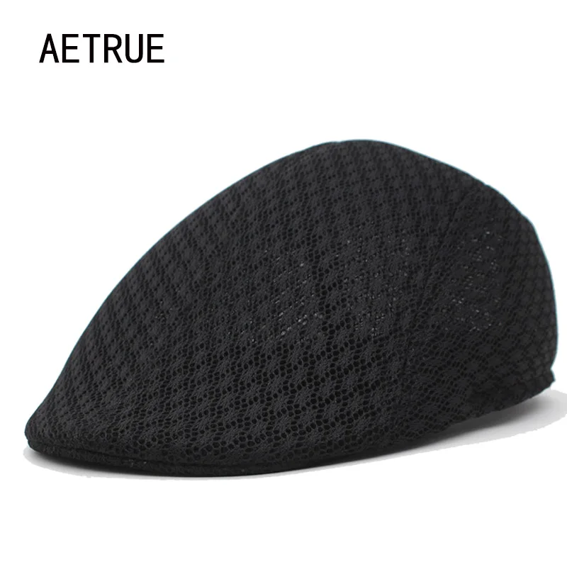 Берет AETRUE для мужчин и женщин летняя шляпа плоские простые козырьки