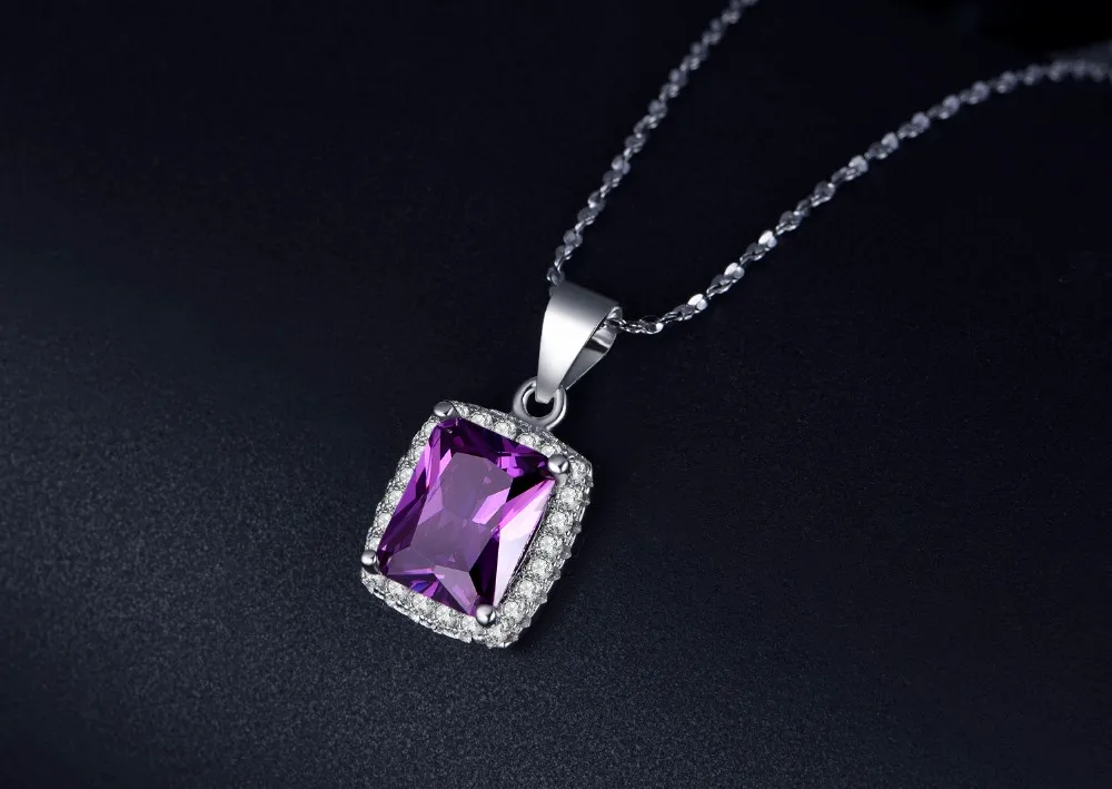 Большая Акция 2ct настоящая 925 Серебряная подвеска SWA Элемент имитация 5А циркониевое ожерелье для женщин свадебные украшения для помолвки