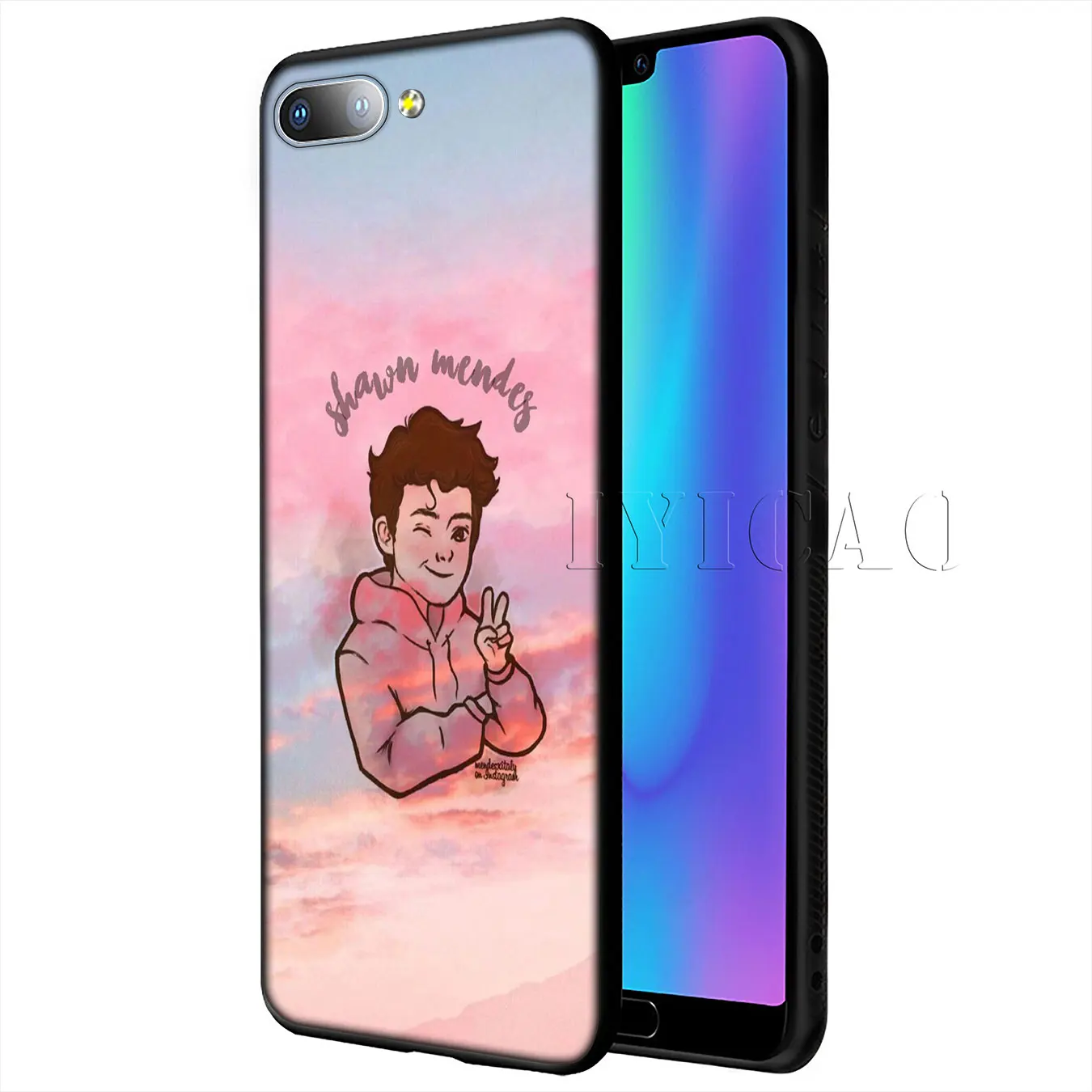 IYICAO Shawn Mendes Новинка Fundas Мягкий силиконовый чехол для Huawei Y9 Y7 Y6 Prime 2019 Honor 20 8C 8X 8 9 9X 10