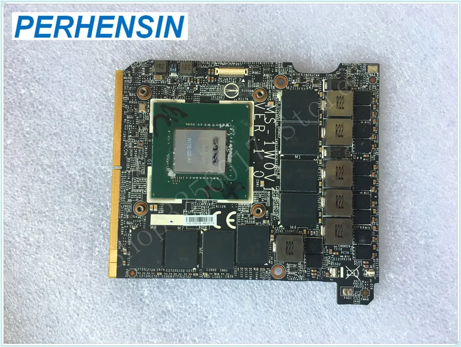 Видеокарта для MSI GT80 GT72 GT70 GT72VR GT73VR видеокарта с процессором VER 1 0 GTX 1070M MXM ОЗУ 8 ГБ