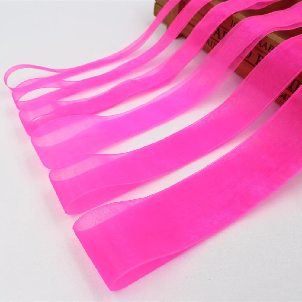 

hs014 ,free shipping 10 Yards solid color net organza ribbon Wedding Party Decoration Craft Decorations , DIY Handmade Materials