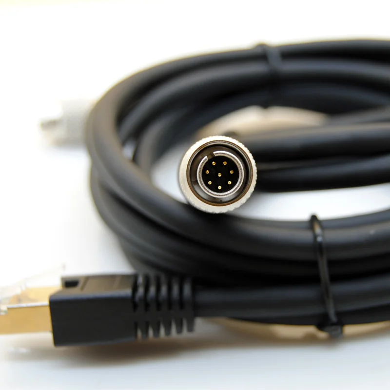 Alvin кабели Hirose оригинальный 8 pin штекер к RJ45 Cat6 высокий гибкий кабель для камеры