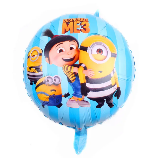 minions 8 Lucky 1 шт. 18 дюймов Человек-паук Мстители Heros Миньон Микки вечерние поставки Божья коровка фольги Гелий декоративные воздушные шары - Цвет: minions 8