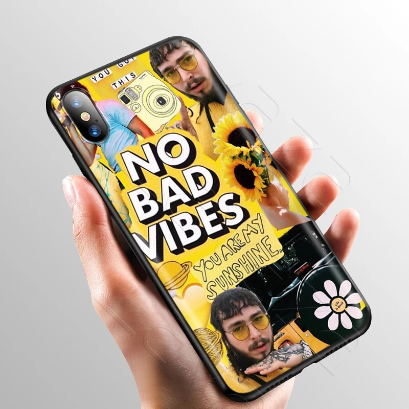 4 Чехол Lavaza Post Malone для iPhone 11 Pro XS Max XR X 8 7 6 6S Plus 5 5S se - Цвет: 4