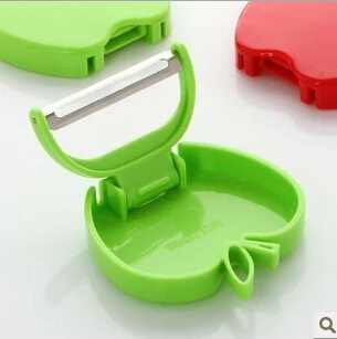 Мини складной пластиковый овощной нож для овощей в форме яблока | Дом и сад