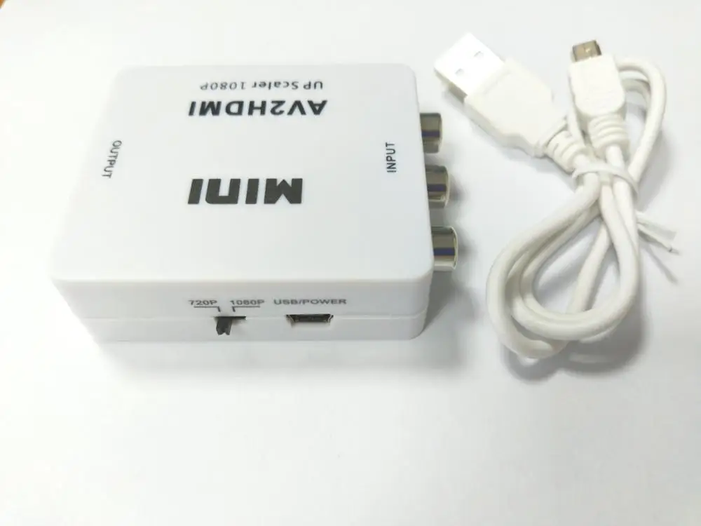 20 шт. AV HDMI адаптер CVBS 3RCA конвертер|Электрические провода| |