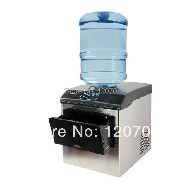 24 часа 25 кг icemachinery коммерческих Круглый льда торт вода Coffee Bar Кухня Ice | Дом и сад