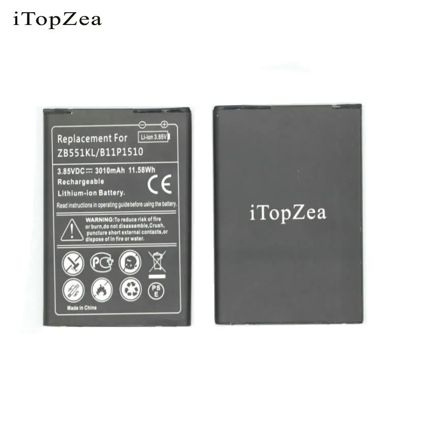 ITopzea 10x301 0mAh/11.58Wh B11P1510 /C11P1510 сменный литий-ионный аккумулятор для ASUS ZenFone Go TV ZB551KL X013DB