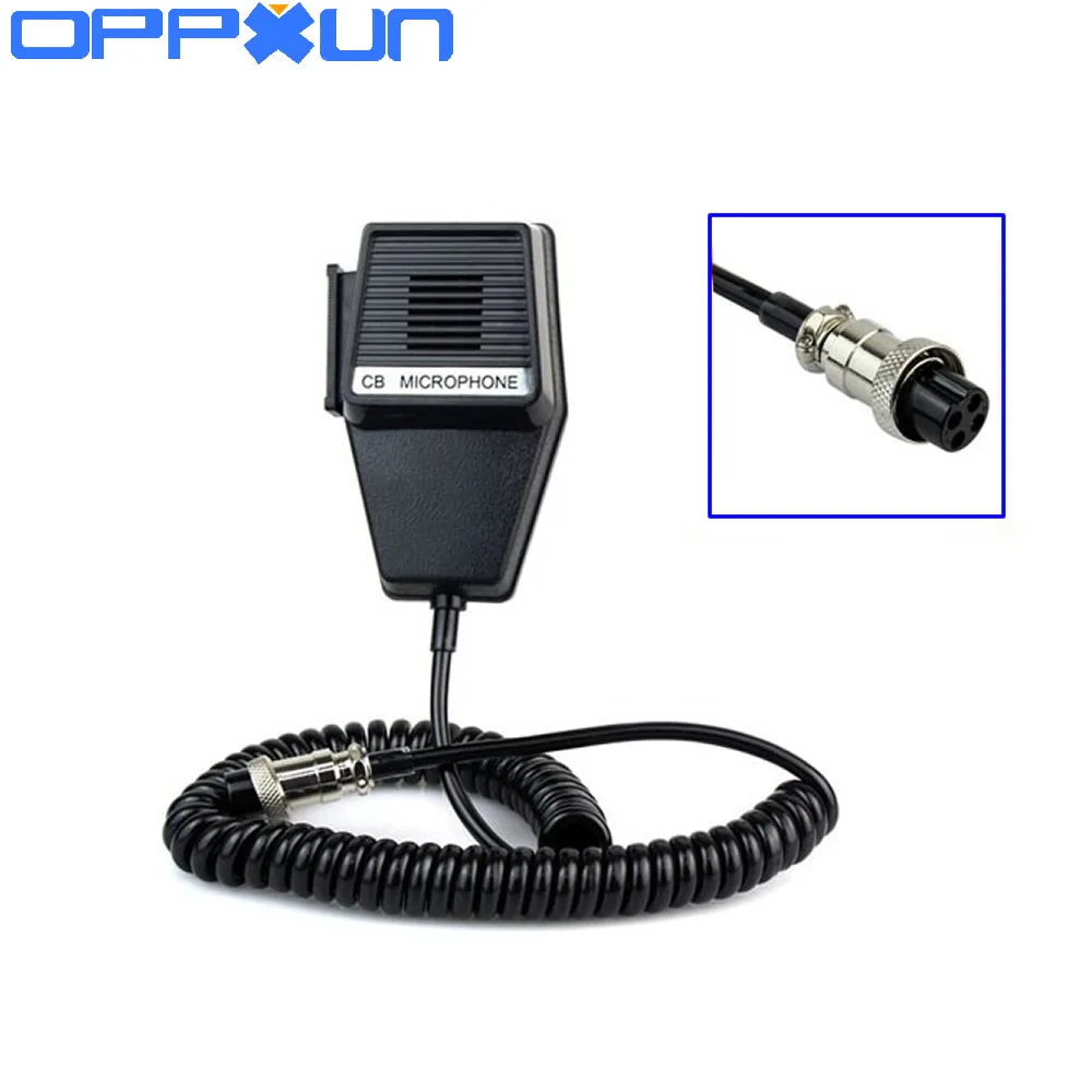 Новый CB радио спикер микрофон 4 контактный для Cobra/Uniden автомобиля рация Ham Hf