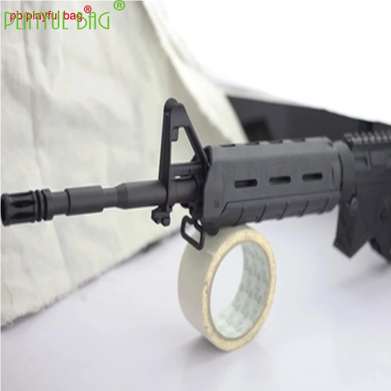 

Outdoor water bullet CS MOE handguard nylon fishbone jinming M4 TTM black ox BD556 refitting AEG casing non-destructive install