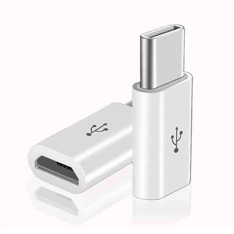 Адаптер usb type-C для синхронизации данных MicroUSB для мобильного телефона samsung huawei Xiaomi Android iPhone XR XS 5s 6S 7 8 Plus Быстрая зарядка