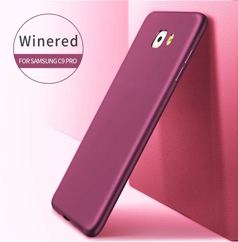C9 Pro X-Level Guardian мягкий матовый Силиконовый из ТПУ чехол для телефона для samsung C5 Pro Utral тонкий скраб задняя крышка для samsung c7 PRO