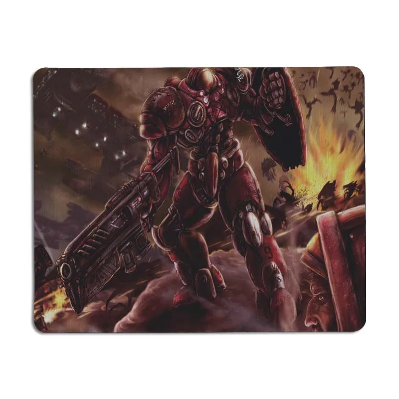 Резиновый коврик для мыши MaiYaCa Starcraft Terran размер 25 х29 см|Коврики мышей| |
