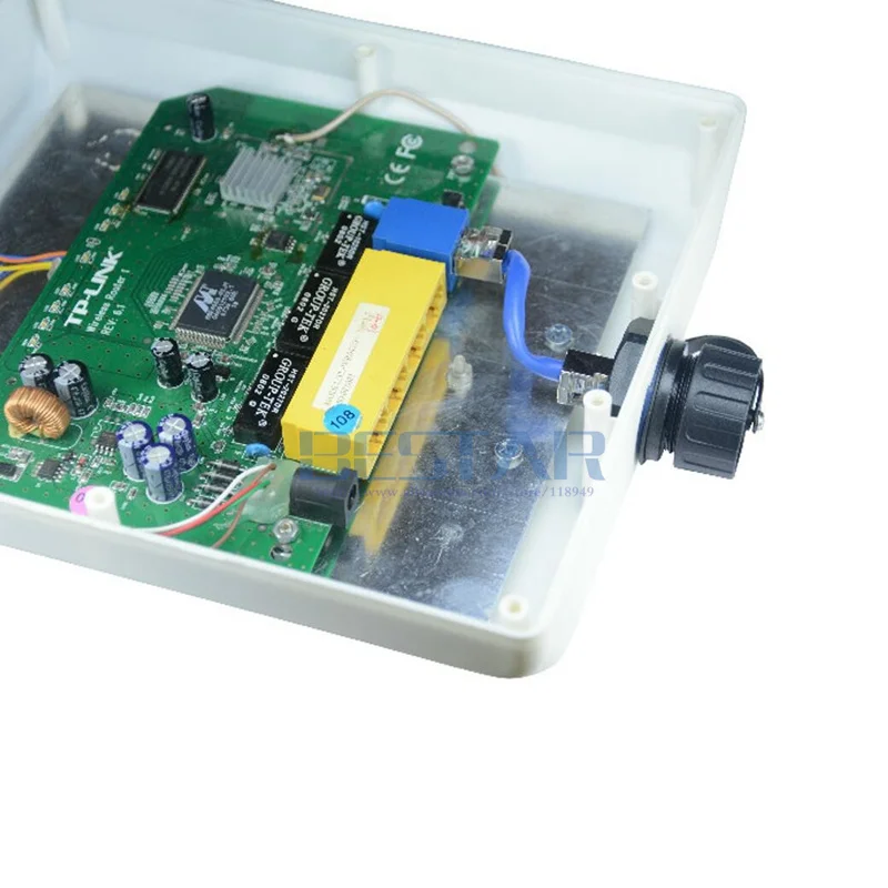 RJ45 водонепроницаемый разъем Ethernet LAN RJ 45 открытый AP M25 без защитной прямой головки