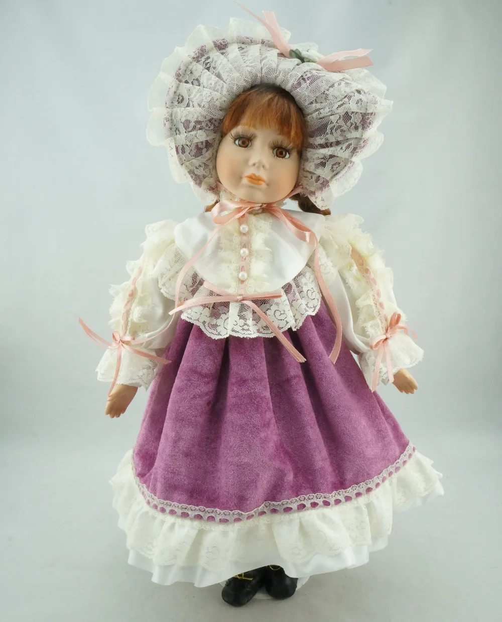 Cosette 16 &quotНовая Элегантная фиолетовая кукла ручной работы косички ангельская